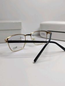 Stylish Gold Frame Eyeglasses