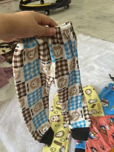 Cute Baby Pajama Bottoms (Set of 5) unisex