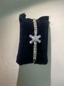 Silver Diamond Bracelet