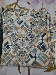 Beautifully Embellished Kurta set