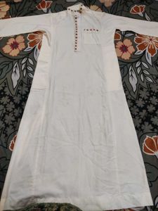 Elegant White Kurta