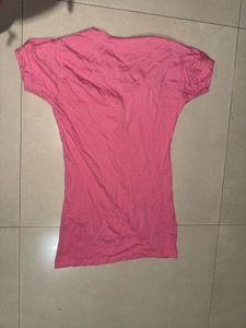Cute Pink Bunny Graphic T-Shirt