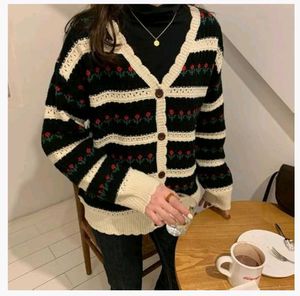 oversized Knit Cardigan