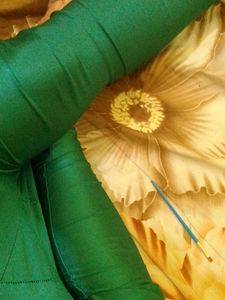 Men's Shiny Green Pants