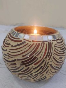 Diwali Gifts - Decorative Mosaic Candle Holder
