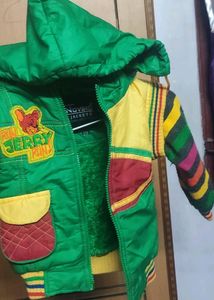 Baby Jacket With Sweater