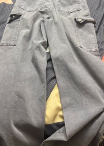 Stylish Grey Cargo Jeans