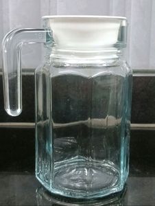 Glass Jug With.75 Liter Capacity