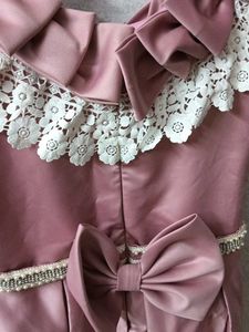 Elegant Mauve Party Dress for Girls