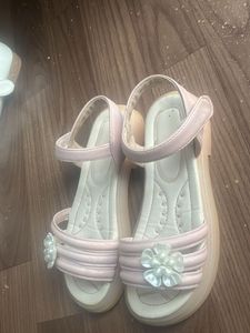 Adorable Pink Floral Sandals
