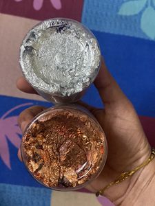 Foil Flakes For Resin In Gold &amp; Silver Colour