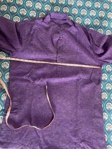 Purple Kurta Set