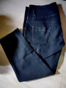 Stylish Black Denim Jeans