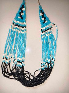 Boho Beaded Statement Necklace