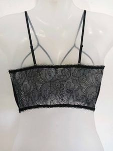 Lace Bralette with Strappy Detail