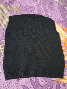 Sleeveless Knit Sweater Vest
