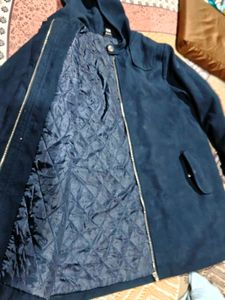 Stylish korean jacket &amp; blue Sweater free