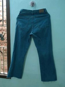 Women's Flare Jeans - High Waisted Denim