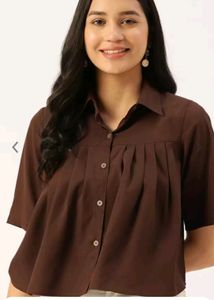 Brown Casual Shirt 🤎🛍️