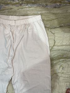 Comfortable Cream Ethnic Pants
