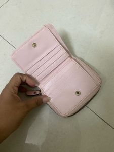 Quilted Pink Wallet
