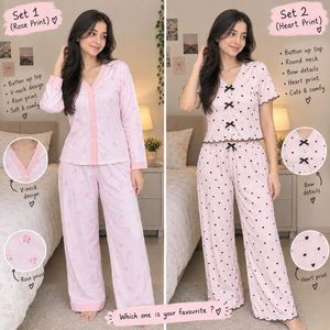 Savana Cute pajama combo set