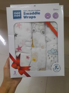 50%OFF🥳MeeMee 100% Muslin Cotton Swaddle Wraps