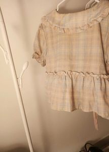 Savana Ruffle Placket Top
