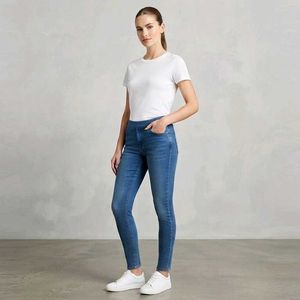 Women's Skinny Blue Denim Jeans