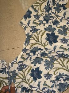 Boho Floral Print Tunic