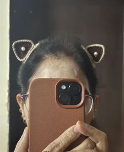 Cute Crochet Cat Ear Hair Clip one pcs