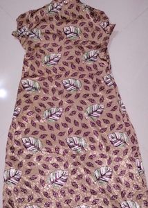 Leaf Print Kurta
