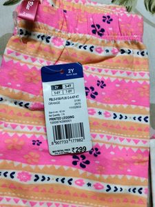 Cute Pink Summer Top and leggings  for baby girl