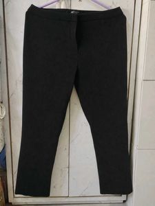 Classic Black Striped Trousers
