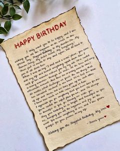 personalised letters