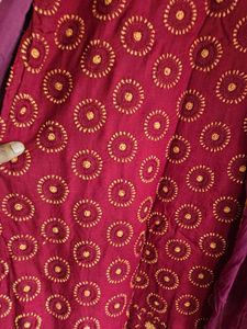 Hand embroidered full Kurta Set