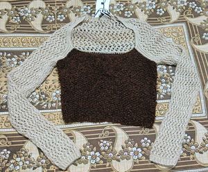 Zara Knit Crop Top