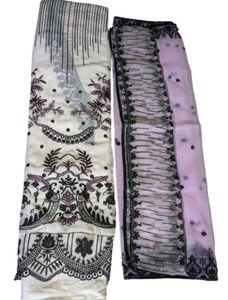 PAKISTANI SemistitchedSuit Embroidered Sequin Work
