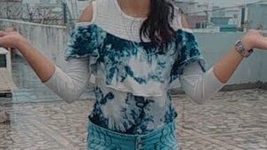 Tie-Dye Cold Shoulder Top