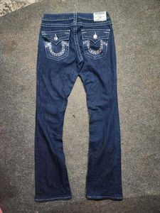 True Religion Flared emblishment Jeans