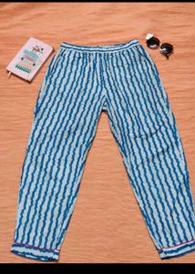 (Bannos Swagger 😎)Blue Striped Pyjama Set