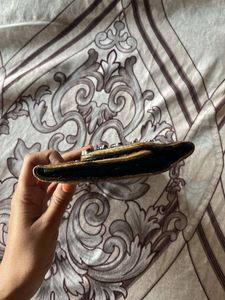 y2k camo wallet with studs