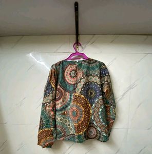 A Multicolour Top, With Full Sleeves