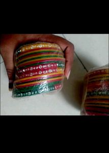 navratri special multicolour bangles