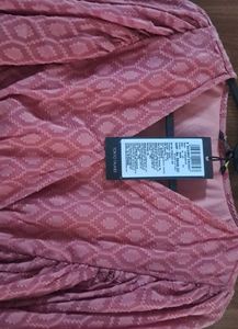 Brand New Pink Textured Dress