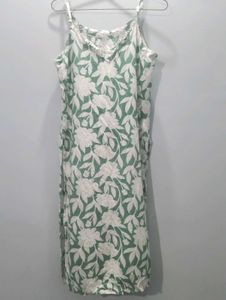 Floral Spaghetti Strap Dress