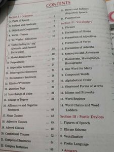 Navneet English Grammar Book - Std VIII