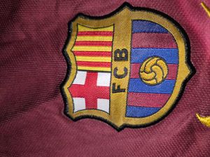 FC BarcelonaxTravis Scott Jersey/T-Shirt – Red &amp; N