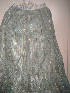 diamond work lehenga for wedding