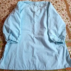Light Blue Polka Dot Blouse
